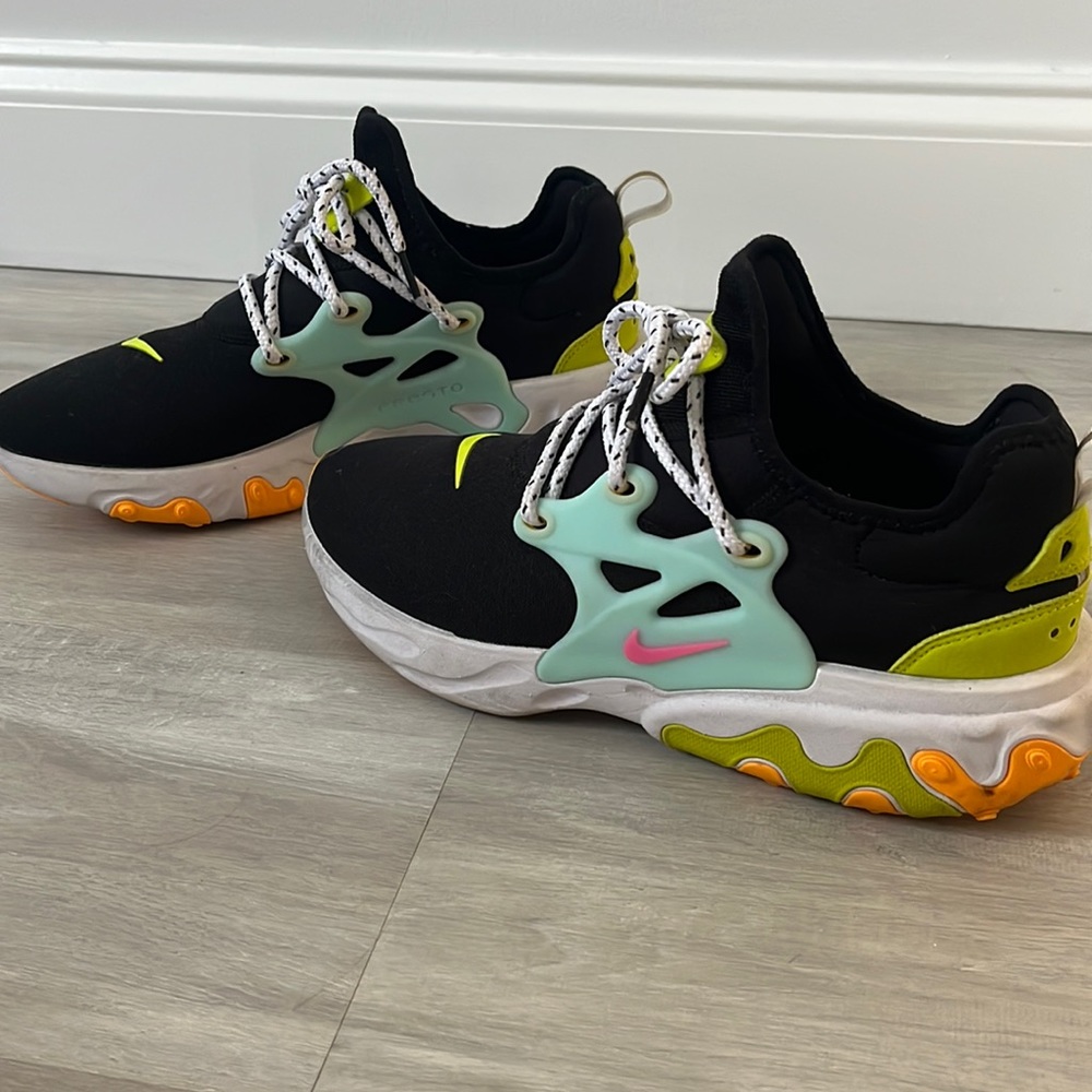 Nike React Presto Black Teal Tint Cyber